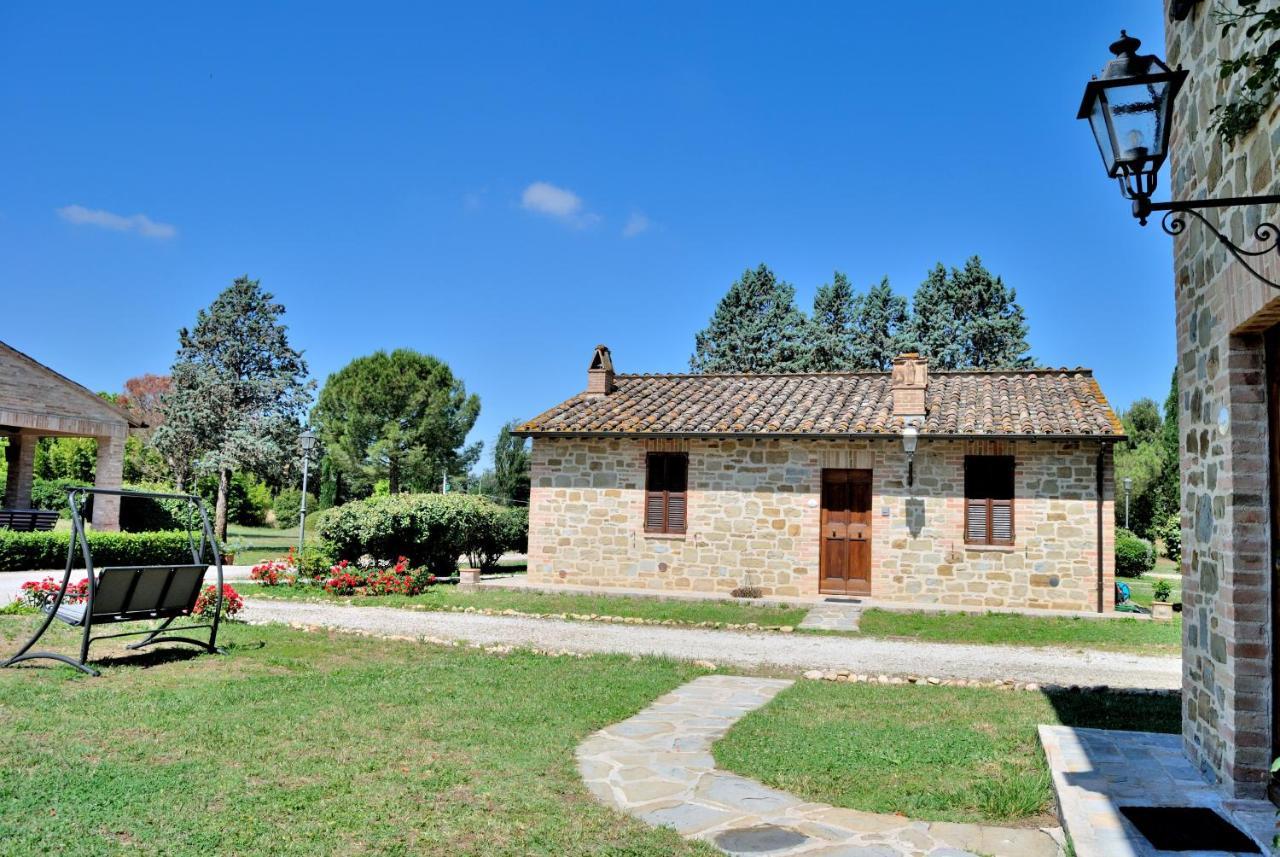Vila I Casali Della Ghisleria Ospedalicchio Exteriér fotografie