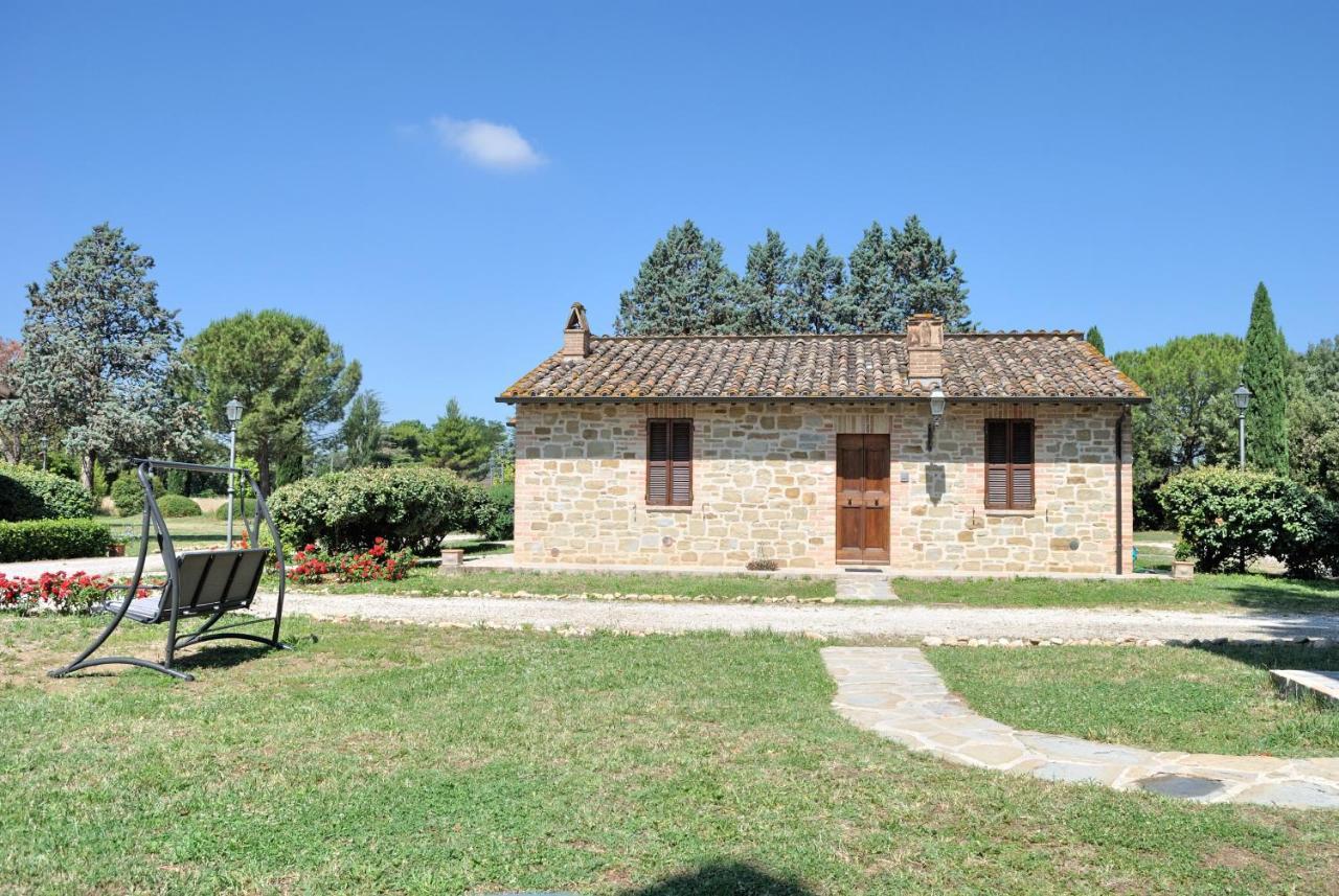 Vila I Casali Della Ghisleria Ospedalicchio Exteriér fotografie